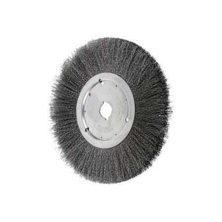 PFERD 12" Crimped Wire Wheel - Narrow Face - .012 CS Wire, 1-1/4" Keyed A.H. 80283